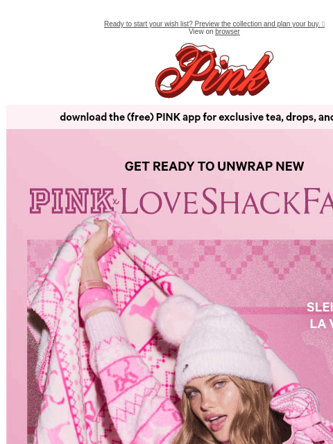 vspink newsletter: The Dreamiest Collab Is Back 💞