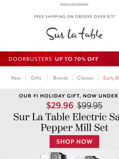 surlatable newsletter: 🎁 Our #1 Holiday Gift—Under $30!