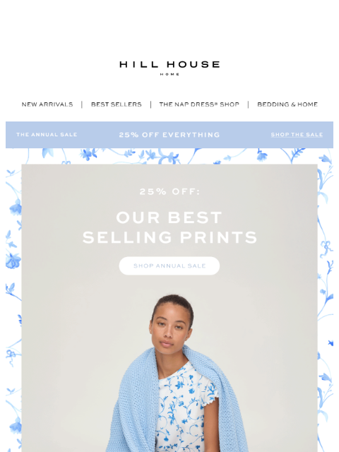 hillhousehome newsletter: 25% Off Hill House Heritage