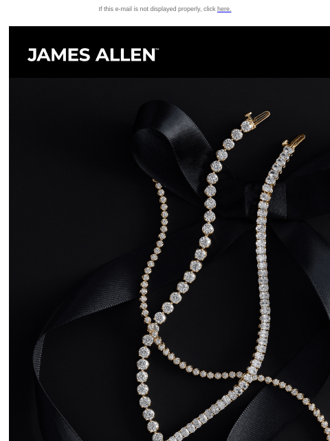 jamesallen newsletter: Black Friday Deals on Tennis Bracelets