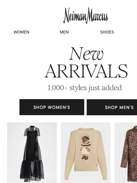 neimanmarcus newsletter: Timeless pieces with modern ease, holiday ready