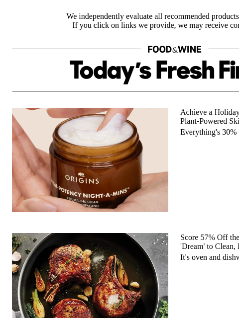 foodandwine newsletter: Fans Say This Nonstick Pan Is a 'Dream' to Clean— ...