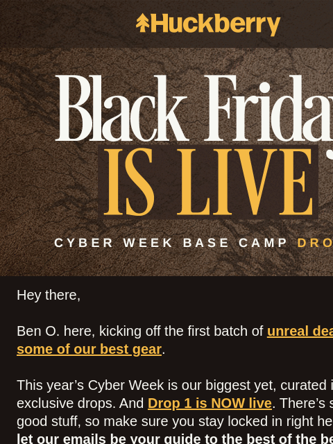 huckberry newsletter: The Porsche 911 of coffeemakers is on sale rn