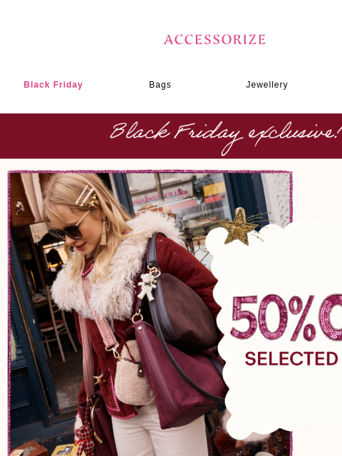 accessorize newsletter: Need a new bag?