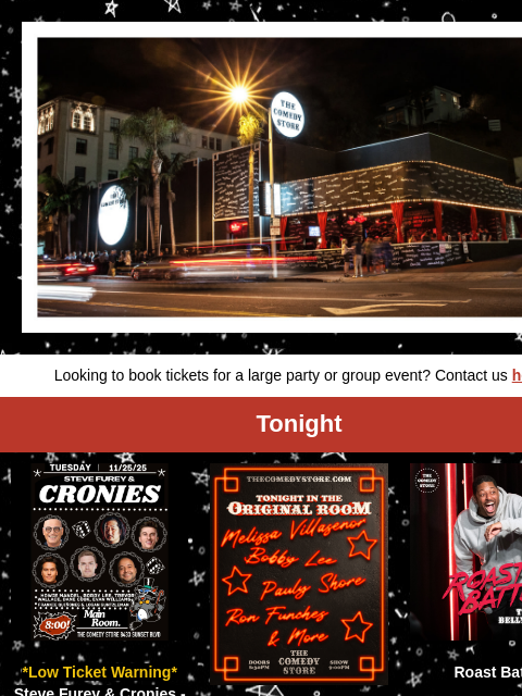 hive newsletter: Coming Up at The Store! Howie Mandel, Bobby Lee, T...