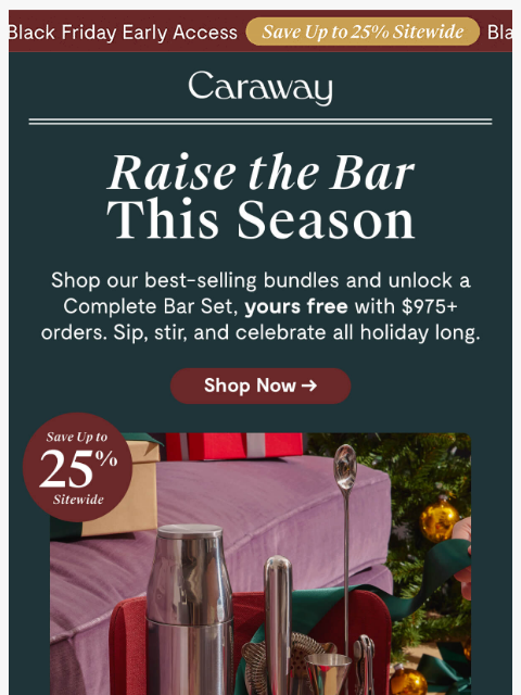 carawayhome newsletter: 🎁 Your Free Gift, Worth $315