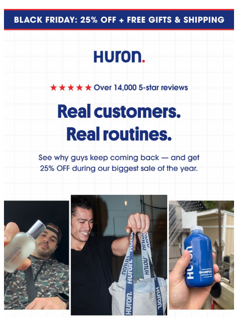 usehuron newsletter: Real results. Real people. Real savings.
