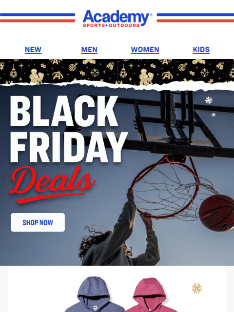 academy newsletter: HOT DEAL! 25% OFF Nike and Jordan Styles