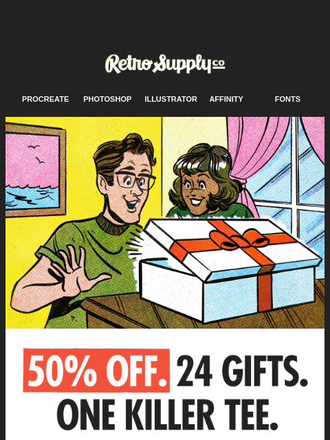 retrosupply newsletter: Black Friday Week is Here