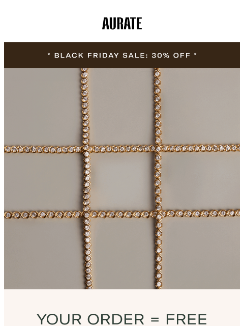 auratenewyork newsletter: WIN YOUR ENTIRE ORDER ✨