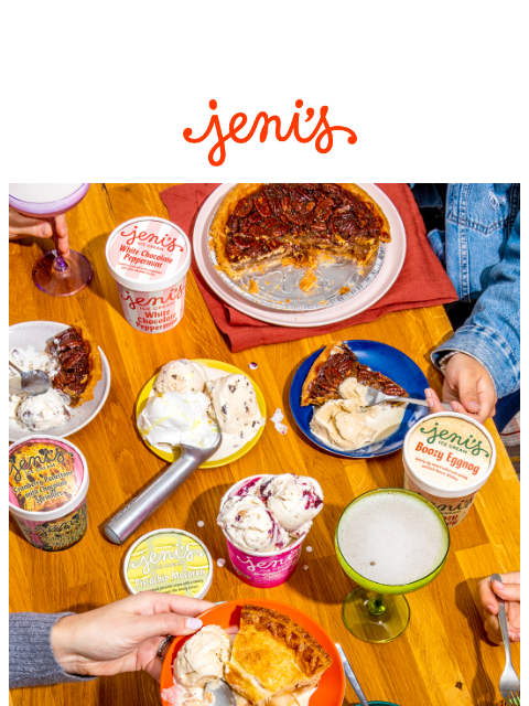 jenis newsletter: Don’t forget Thanksgiving ice cream!