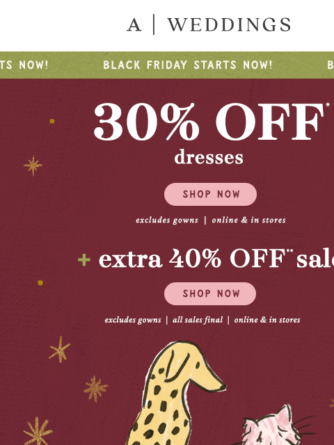 anthropologie newsletter: 🚨30% OFF + EXTRA 40% Off Sale🚨