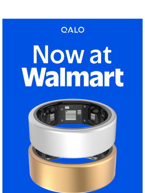qalo newsletter: QRNT is now at Walmart 🎉