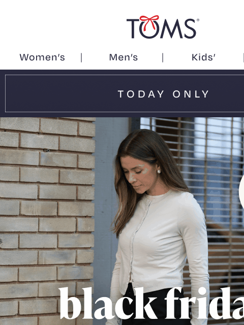 toms newsletter: Deal of the Day—$39 Lynette Loafers