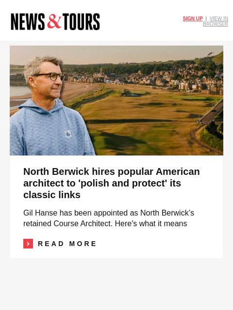 golfdigest newsletter: A golfer’s lessons from a viral ‘nightmare’