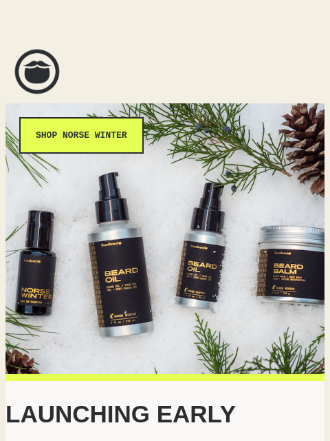 beardbrand newsletter: Norse Winter and Bold Fortune Are OUT NOW