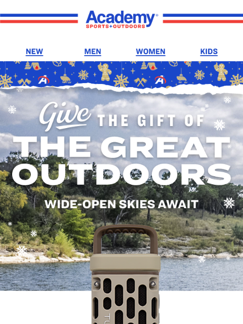 academy newsletter: Gifts for People Who Love Being Outside