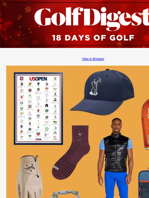 GolfDigest View in Browser Gifts for golfers who have everything Any golfer will appreciate these timely gift ideas this holiday season. Read More READ MORE Image The best base layers and thermals for