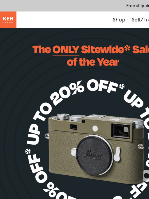 keh newsletter: Black Friday starts NOW! Shop while supplies last ...