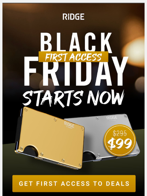 ridge newsletter: Starts NOW: 66% Off