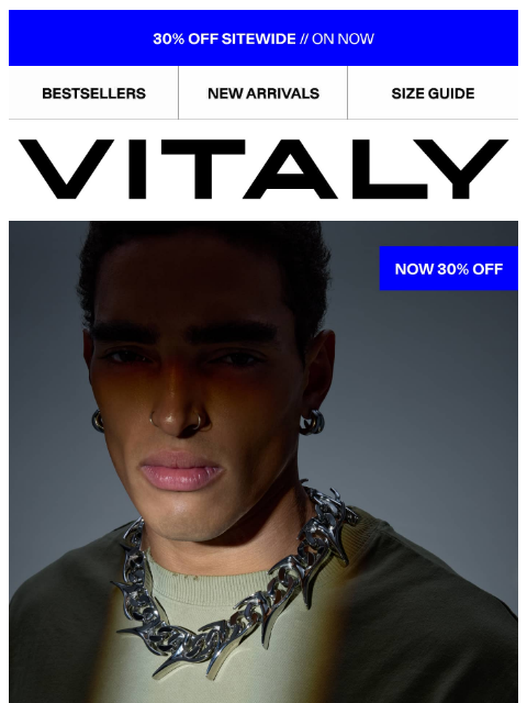 vitalydesign newsletter: Best-Selling Styles: Now 30% Off