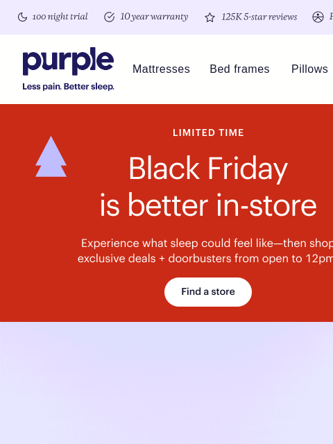 purple newsletter: DOORBUSTERS NEAR YOU