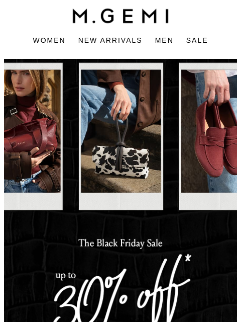 mgemi newsletter: 🖤 Surprise! Black Friday Starts Now 🖤