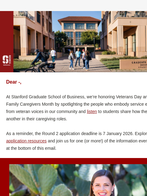stanford newsletter: Around the GSB | November 2025