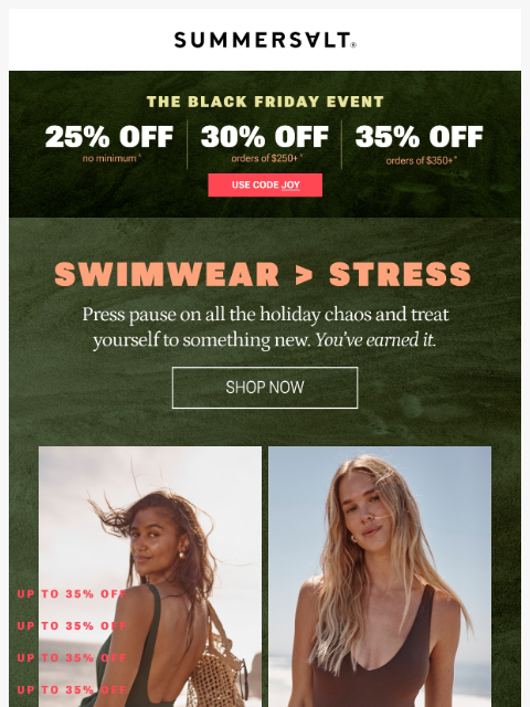 summersalt newsletter: The More Swimwear, The Better