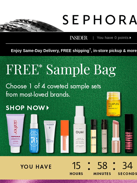 sephora newsletter: New 30% off deal just dropped 👀