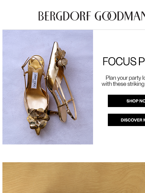 bergdorfgoodman newsletter: Party Pieces: Accessories That Impress
