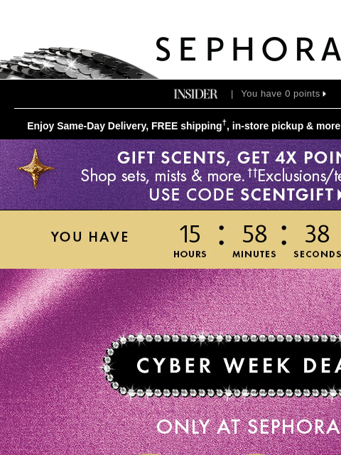 sephora newsletter: Drop everything: This deal is BIG 💸