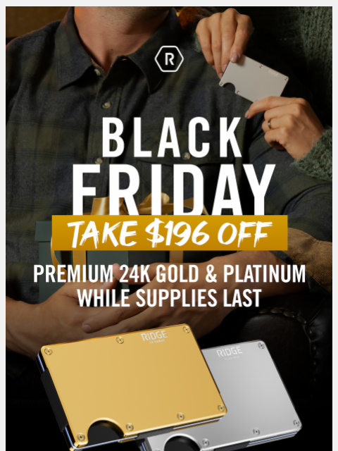 ridge newsletter: Woah, you guys really like these Black Friday deal...