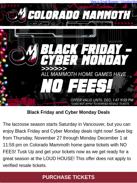 thecoloradomammoth newsletter: 🦣  A Mammoth of a Deal!