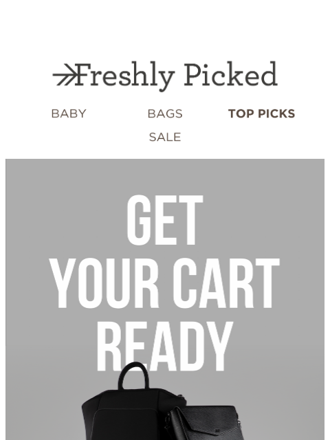 freshlypicked newsletter: Get your carts ready 🛒