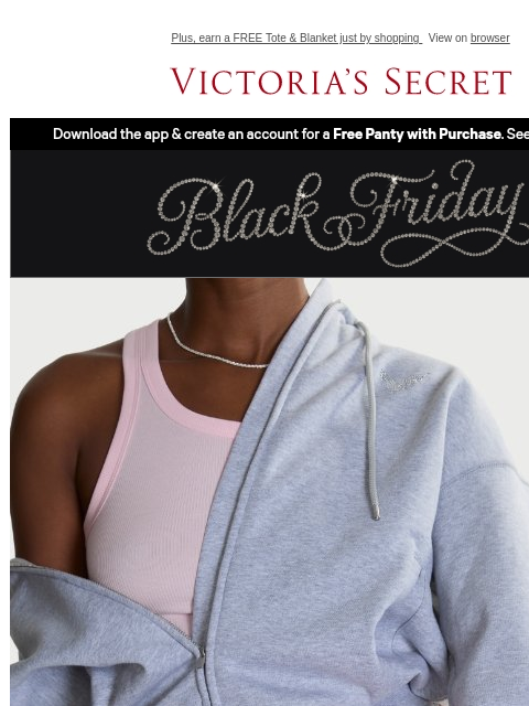 victoriassecret newsletter: Hurry—40% Off Everything Won't Last