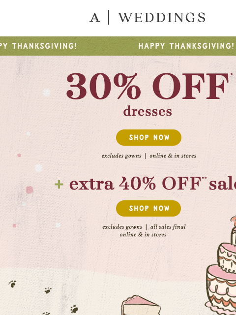 anthropologie newsletter: Dig into 40% OFF SALE ❤️