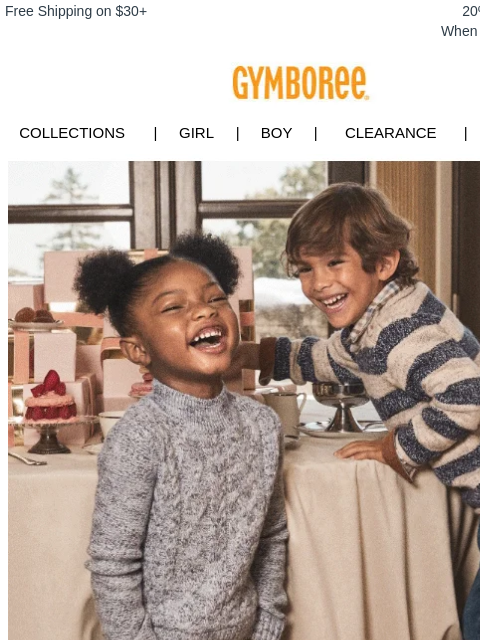 gymboree newsletter: Happy Thanksgiving! 🧡🦃