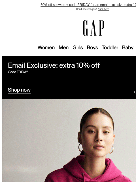 gap newsletter: 60% OFF OUR BEST GIFTS ➡️ PJs, accessories & more