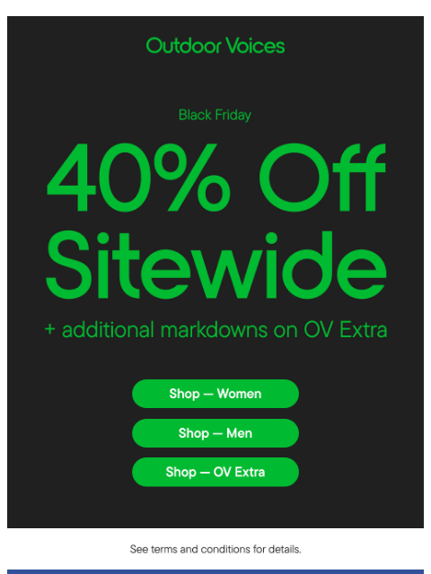 outdoorvoices newsletter: SELLING FAST: CLOUDKNIT, FLEECES, AND MORE