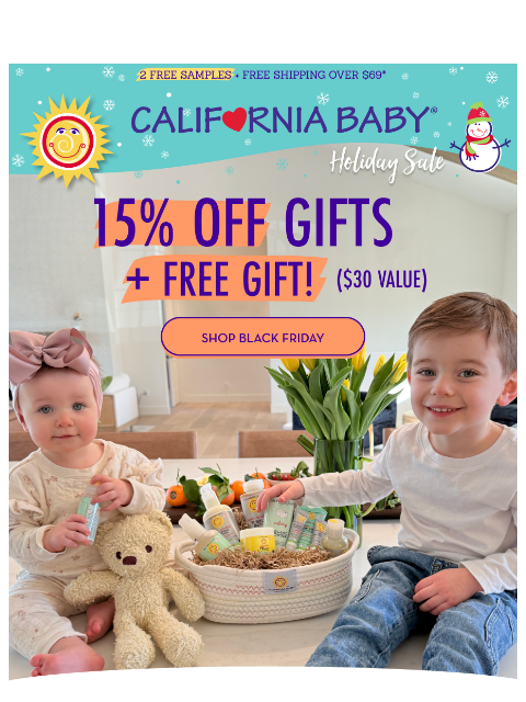 californiababy newsletter: Most Popular Gifts, Now 15% Off 💝