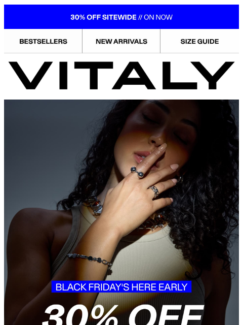 vitalydesign newsletter: Black Friday Showed Up Early