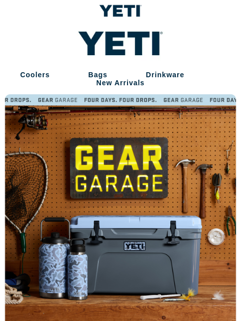 yeti newsletter: Introducing Never-Before-Seen Blue Camo