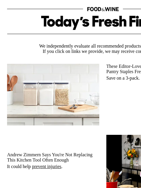 foodandwine newsletter: Andrew Zimmern Says You're Not Replacing This Ofte...