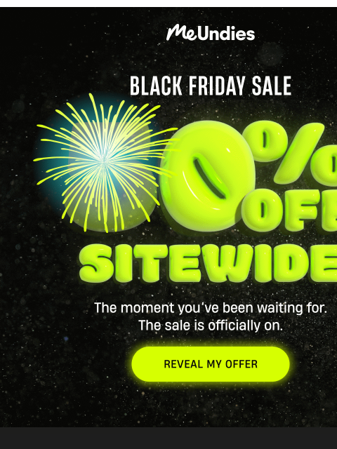 meundies newsletter: 🖤 Black Friday Sale 🖤