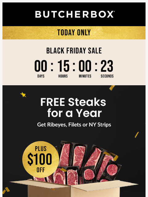 butcherbox newsletter: 🥩 Black Friday Sale IS ON! 🥩