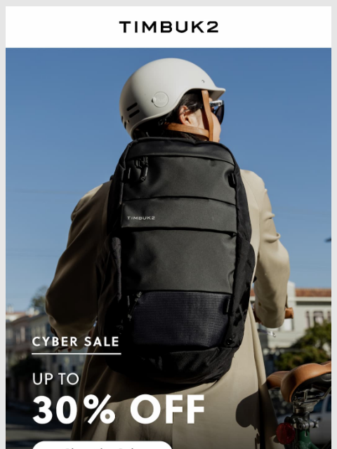 timbuk2 newsletter: Up To 30% Off | Black Friday Sale