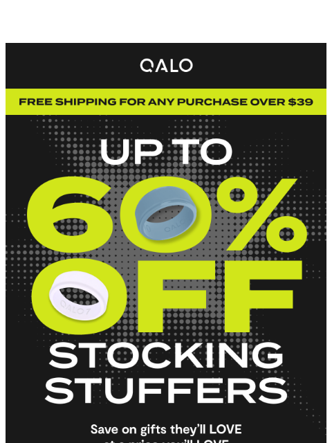 qalo newsletter: Gifts they’ll love - Up to 60% off 🎁