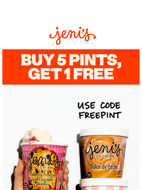 jenis newsletter: Get a free pint for Black Friday!