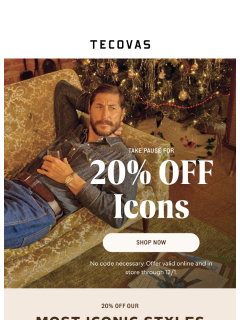 tecovas newsletter: Don't miss out on Black Friday